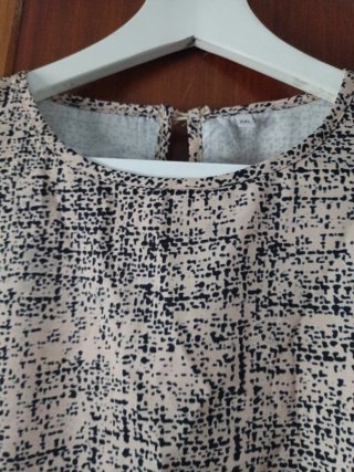 Blusa sin mangas estampada