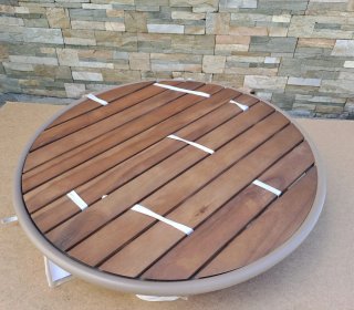 Mesa de terraza Sklum
