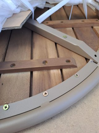 Mesa de terraza Sklum