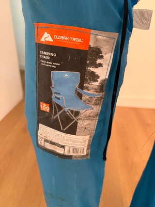 2 Sillas Plegables Ozark Trail Azules