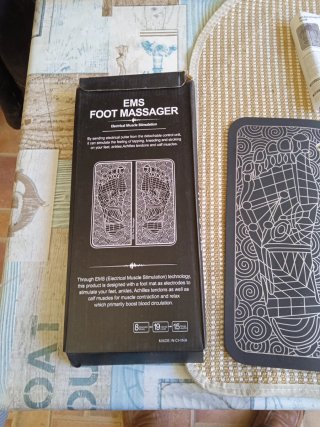 Masajeador de pies EMS