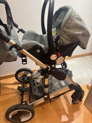 Carro de bebé 3 en 1 Kiduku