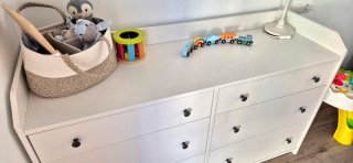 Cómoda HAUGA IKEA 6 cajones