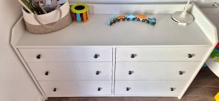 Cómoda HAUGA IKEA 6 cajones