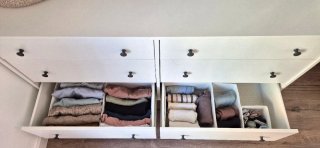 Cómoda HAUGA IKEA 6 cajones