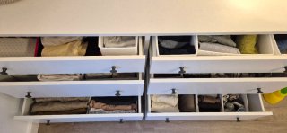 Cómoda HAUGA IKEA 6 cajones