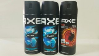 Pack 3 Axe Desodorantes Click & Musk
