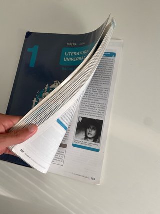Libro Literatura universal, 1 Bachillerato