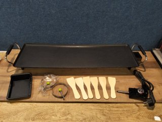 Plancha eléctrica COSTWAY Teppanyaki 70 cm 1800W