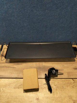 Plancha eléctrica COSTWAY Teppanyaki 70 cm 1800W