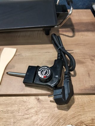 Plancha eléctrica COSTWAY Teppanyaki 70 cm 1800W