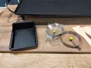 Plancha eléctrica COSTWAY Teppanyaki 70 cm 1800W