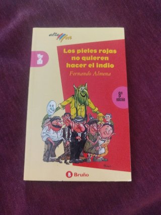 Los pieles rojas no quieren hacer el indio
