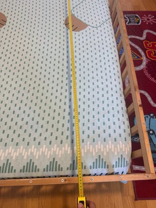 Cama Montessori de Madera de Pino 120x190