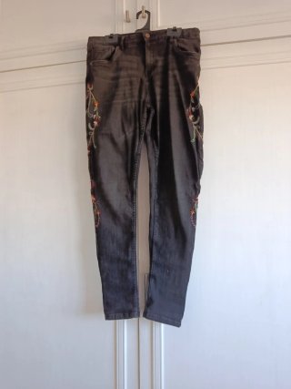 Pantalón vaquero Encuentro Talla 42 bordado