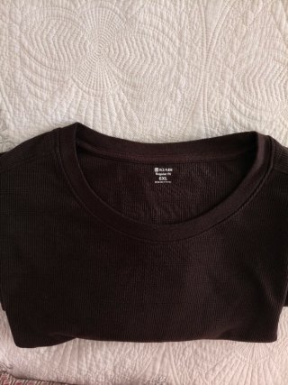 Camiseta Negra Talla 6XL