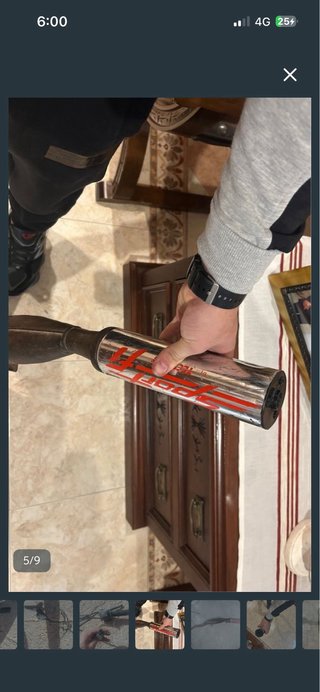 Tubo de escape para Derbi Variant