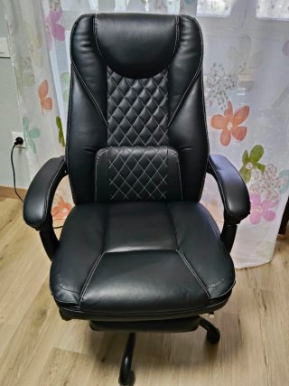 Silla de Ordenador Ergonómica Negra