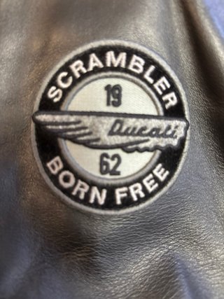 Chaqueta Piel Dainese Ducati Scrambler Talla M-L