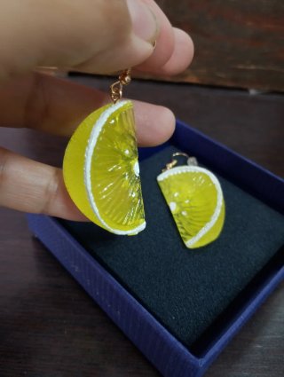 Pendientes de Limón