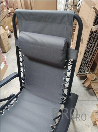 Silla Tumbona con Reposabrazos Plegable