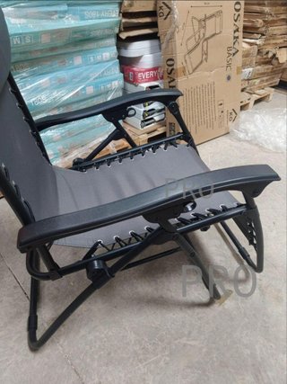 Silla Tumbona con Reposabrazos Plegable
