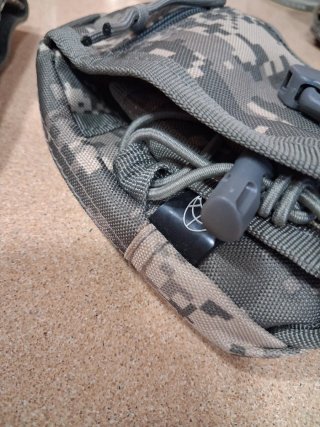 Set Portacargador y Bolsillo Molle ACU