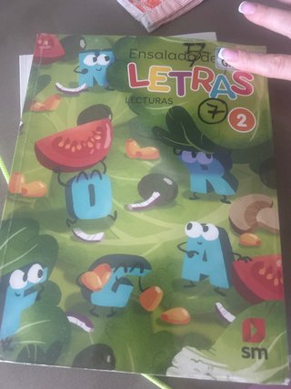 Ensalada de letras 2, Primaria lecturas