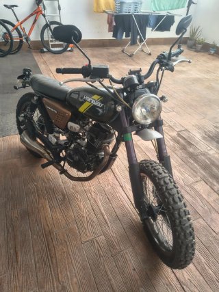 Moto Hanway 125 Off-road retro