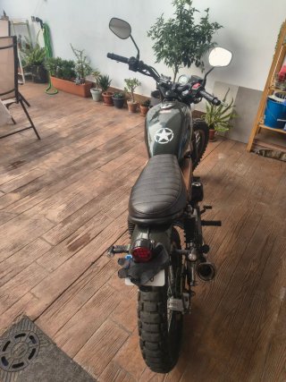 Moto Hanway 125 Off-road retro