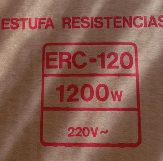 Estufa de resistencias Kendal