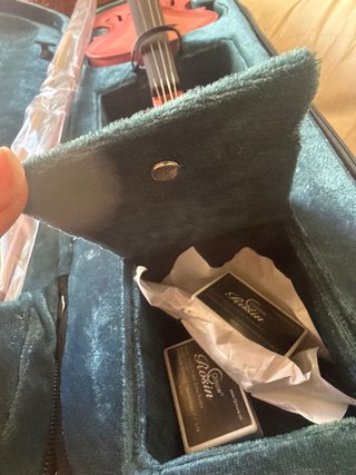 Violín Rosa con Estuche