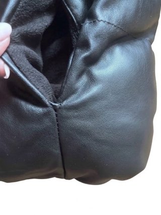 Chaquetón acolchado negro
