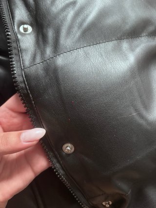 Chaquetón acolchado negro