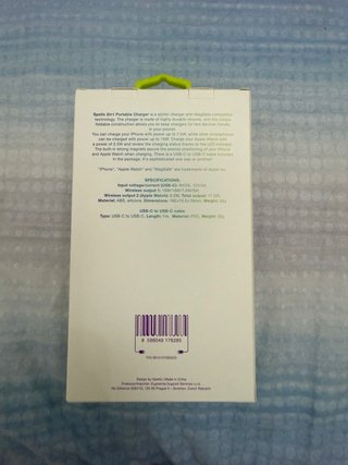 Cargador Inalámbrico Portátil Spello 2 en 1