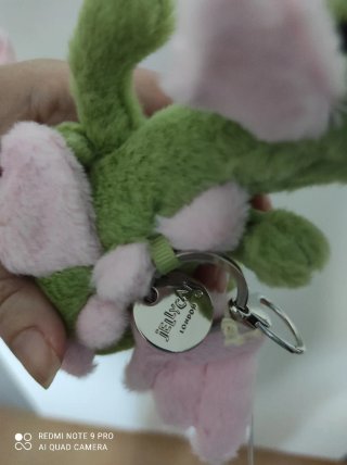 Peluche Dragón Verde Jellycat Rosa