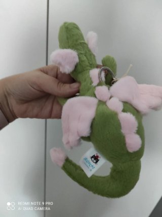 Peluche Dragón Verde Jellycat Rosa