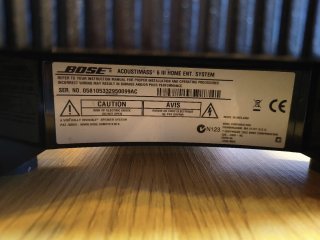 Sistema 5.1 Bose Acoustimass 6 Serie III