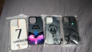 Lote de 4 Fundas para Móvil Iphone 13 pro max