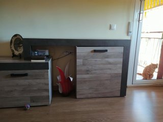 Mueble de Salón y TV de 2,92 m