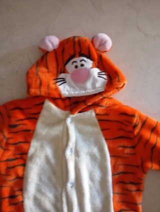 Pijama Disfraz de Tigre 120 cm