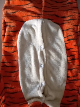Pijama Disfraz de Tigre 120 cm