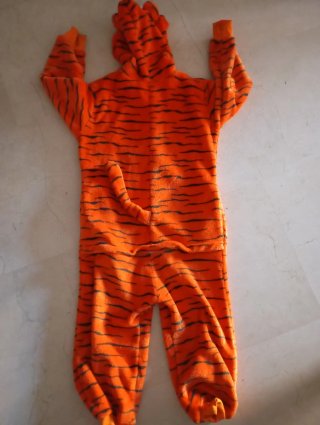Pijama Disfraz de Tigre 120 cm