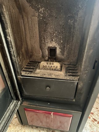 Estufa Pellet - hueso de oliva