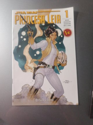 Princesa Leia comic