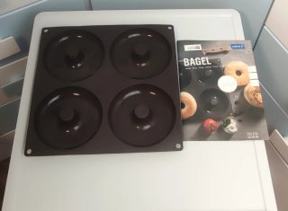 Molde Bagels Silicona Platino