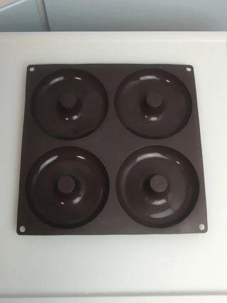 Molde Bagels Silicona Platino