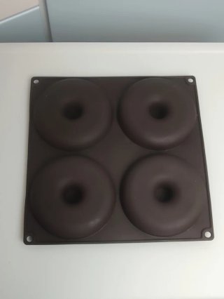 Molde Bagels Silicona Platino