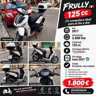 Scooter Frully 125 cc 2017