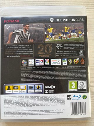 PES 2016 PS3 Pro Evolution Soccer